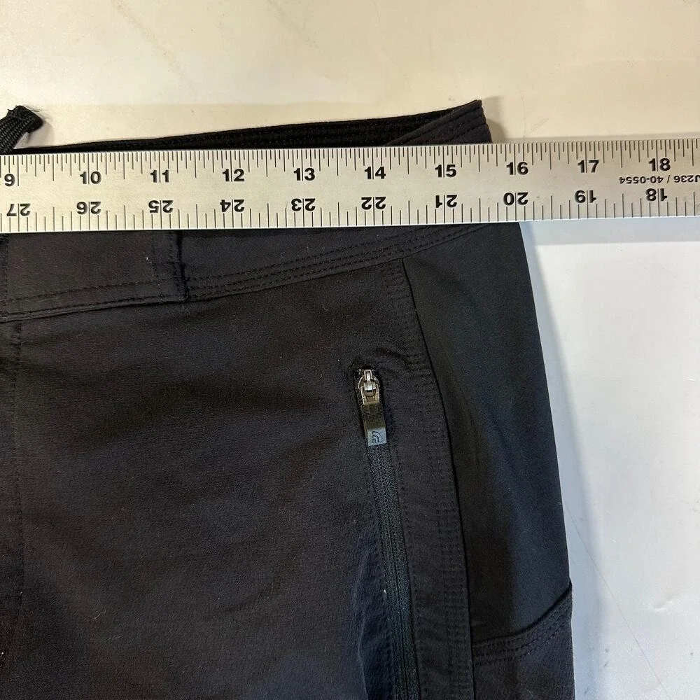 The‎ North Face Mens Black Softshell Hiking Pants Drawstring Size 32x32 Trekking